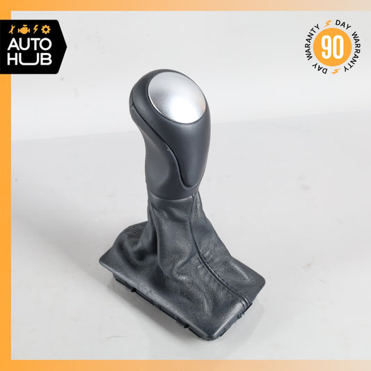 03-04 Mercedes R230 SL500 SL55 AMG Shifter Shift Knob Boot Cover Black OEM - photo 1