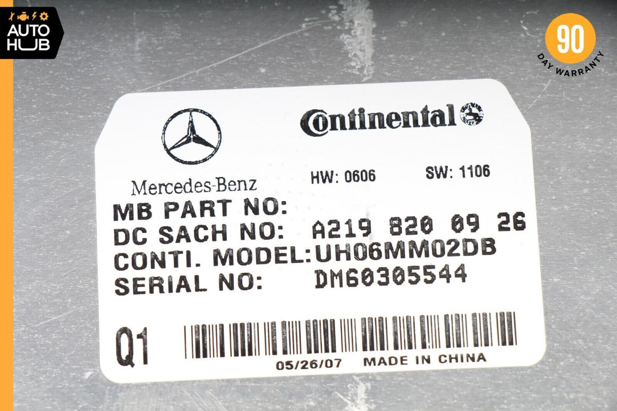 06-12 Mercedes R230 SL550 E350 Communication Control Module 2198200926 OEM - photo 9