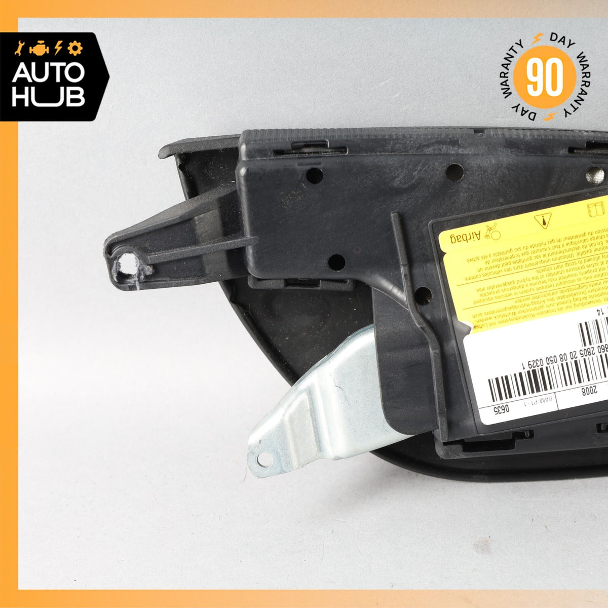 07-11 Mercedes W211 E350 CLS550 E63 AMG Front Right Side Seat Airbag Black OEM - photo 8