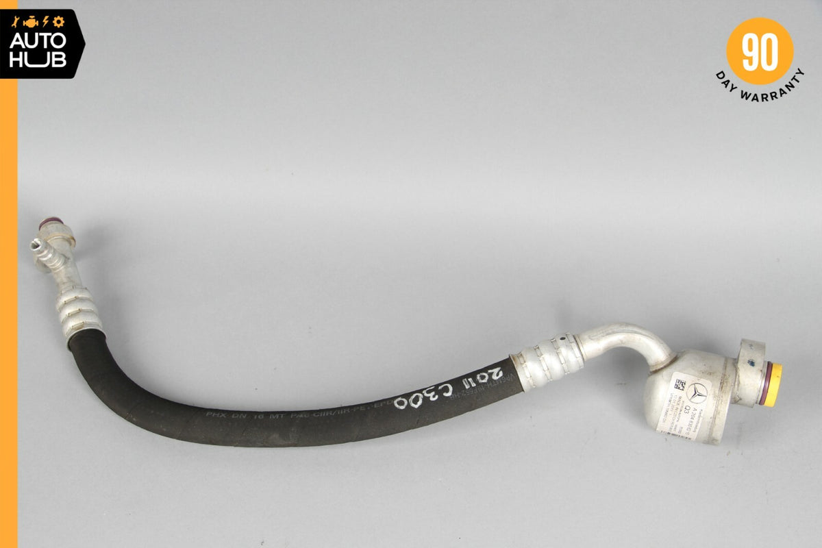 10-11 Mercedes W204 C300 E350 AC Air Conditioning Hose Pipe Line 2048306215 OEM - photo 6