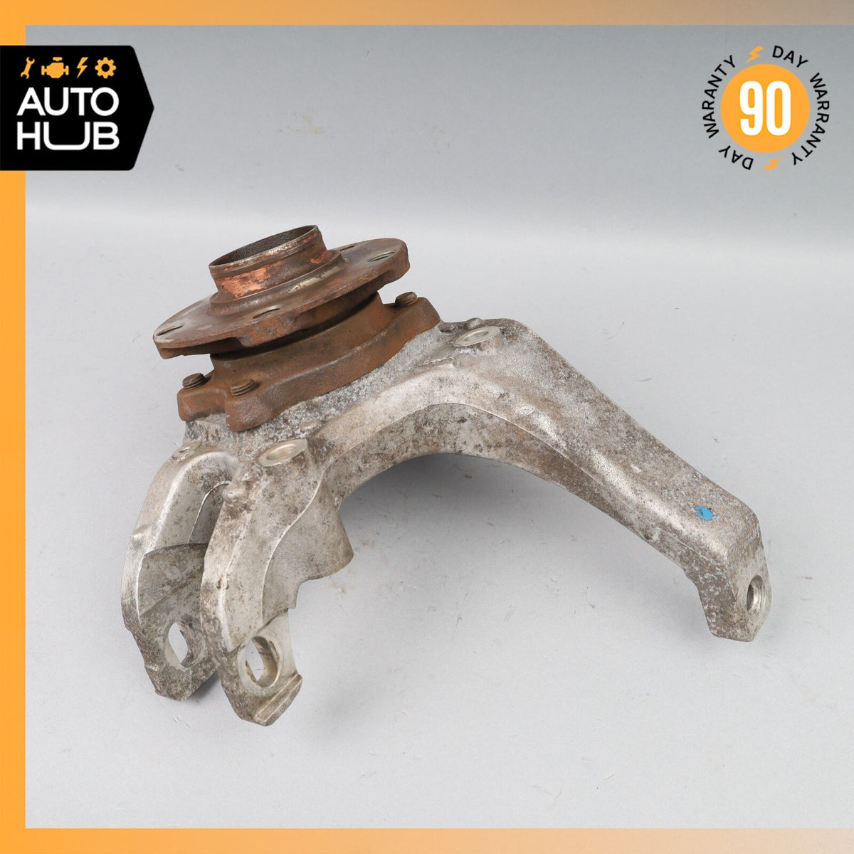 Bentley Continental Flying Spur Rear Right Side Spindle Knuckle Hub OEM 80k - photo 6