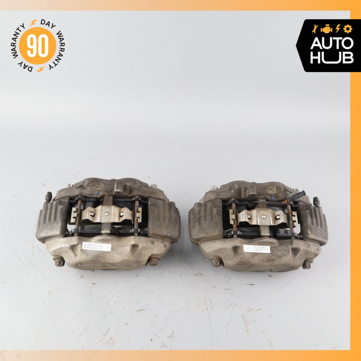 Mercedes W221 S550 CL550 4Matic Front Left & Right Brake Caliper Calipers Set - photo 5
