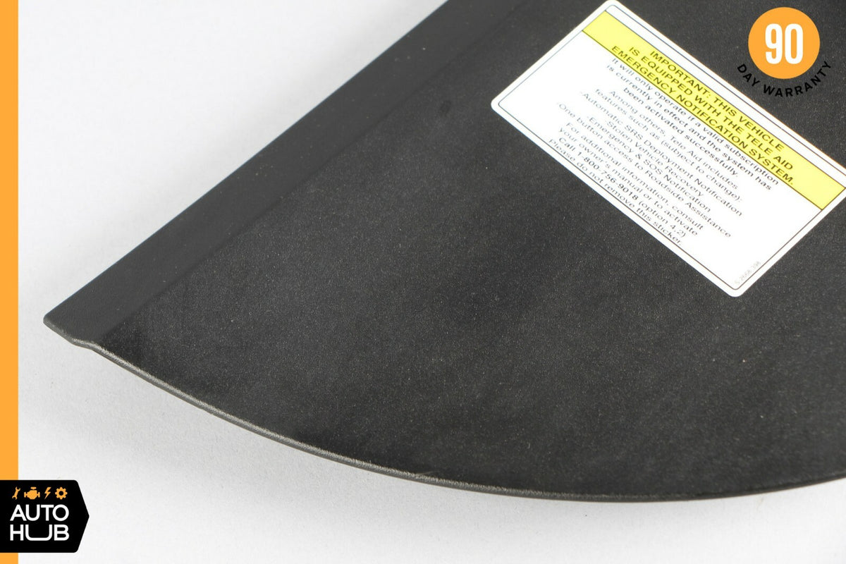 07-13 Mercedes W221 S450 S550 Interior Dashboard Dash Trim Cover Left Black OEM - photo 4