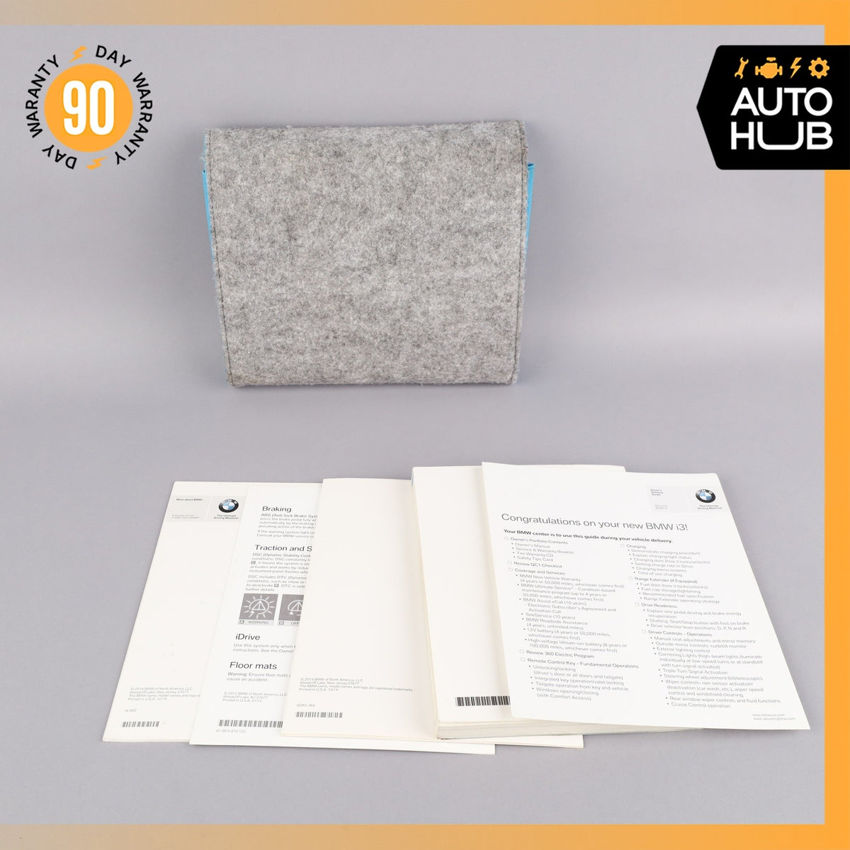 2015 BMW i3 I01 Owner's Operator's Manual Book Assembly OEM - photo 7
