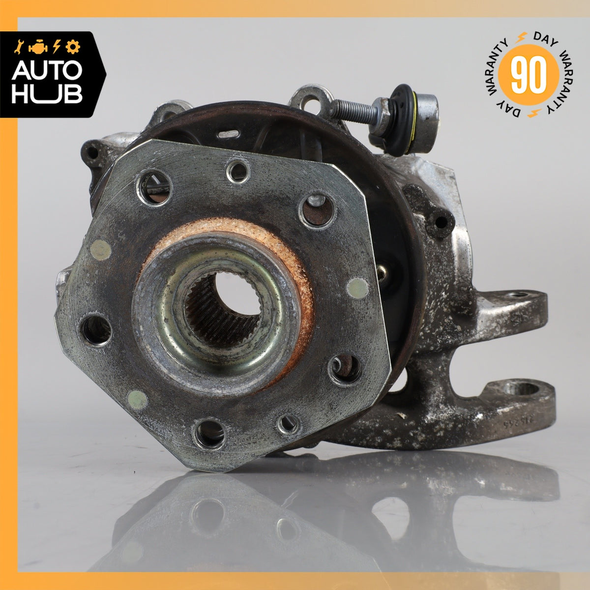 06-10 Maserati Quattroporte M139 Rear Right Side Spindle Knuckle Hub OEM 84k - photo 5