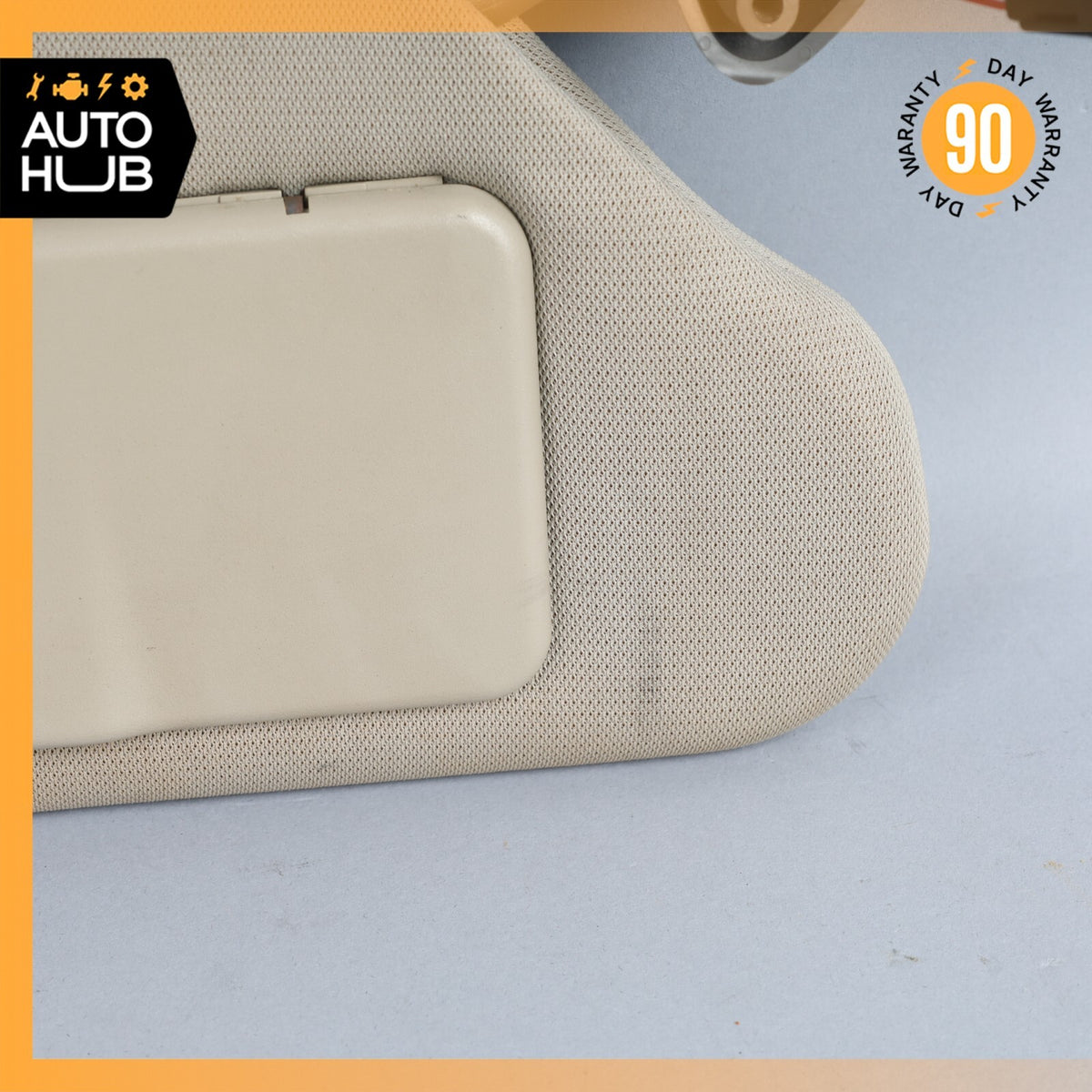 04-05 Cadillac XLR Right Passenger Side Sun Visor Shade Beige 10334541 OEM 69k - photo 9