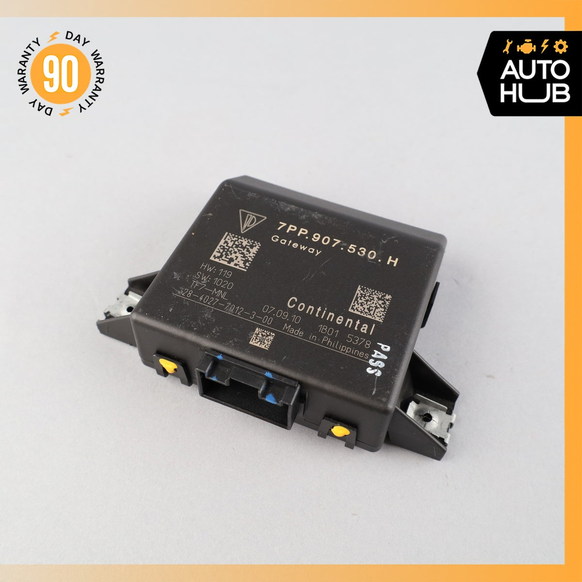 11-14 Porsche Cayenne 958 Central Gateway Control Module OEM - photo 2