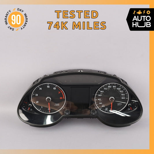 14-17 Audi 8R Q5 Instrument Cluster Speedometer 8R0920981N OEM 74k - photo 1