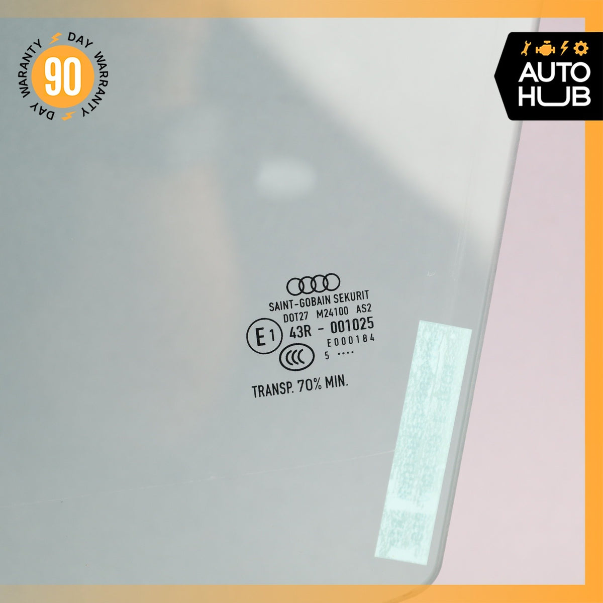 16-18 Audi 8V A3 E-Tron Front Left Driver Side Door Window Glass OEM - photo 11