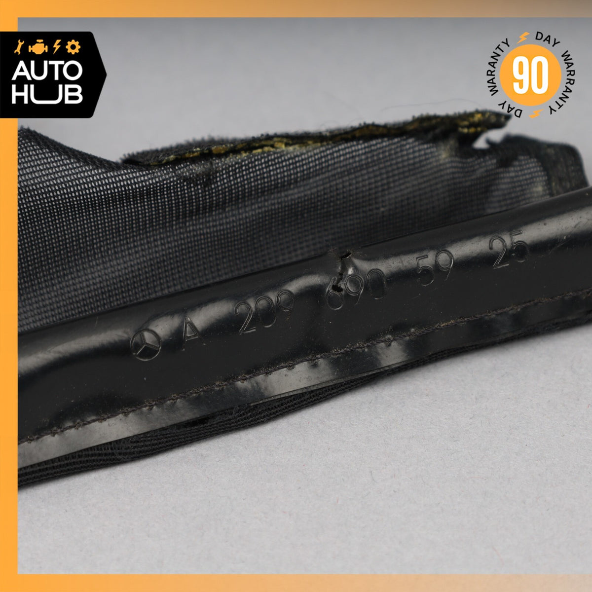 03-17 Mercedes W209 CLK550 E550 Convertible Soft Top Left Driver Side Panel OEM - photo 11