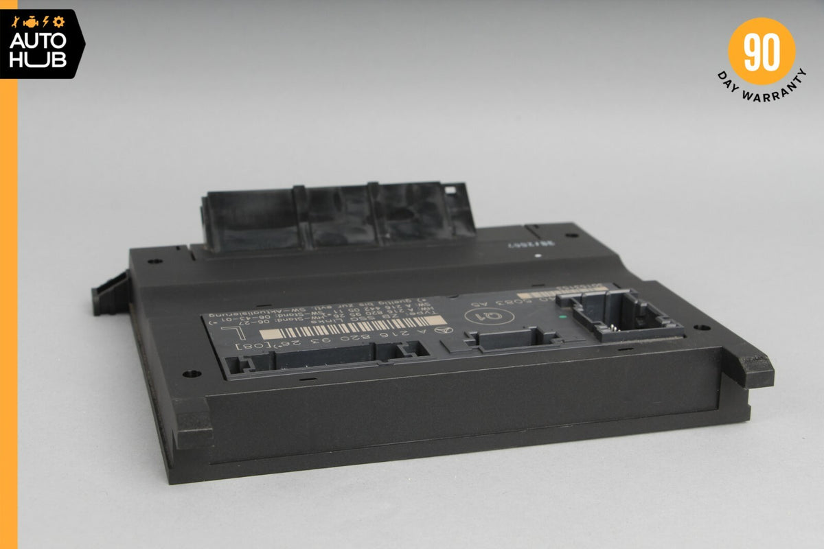 07-14 Mercedes W216 CL550 CL63 AMG Front Left Under Seat Control Module OEM - photo 4