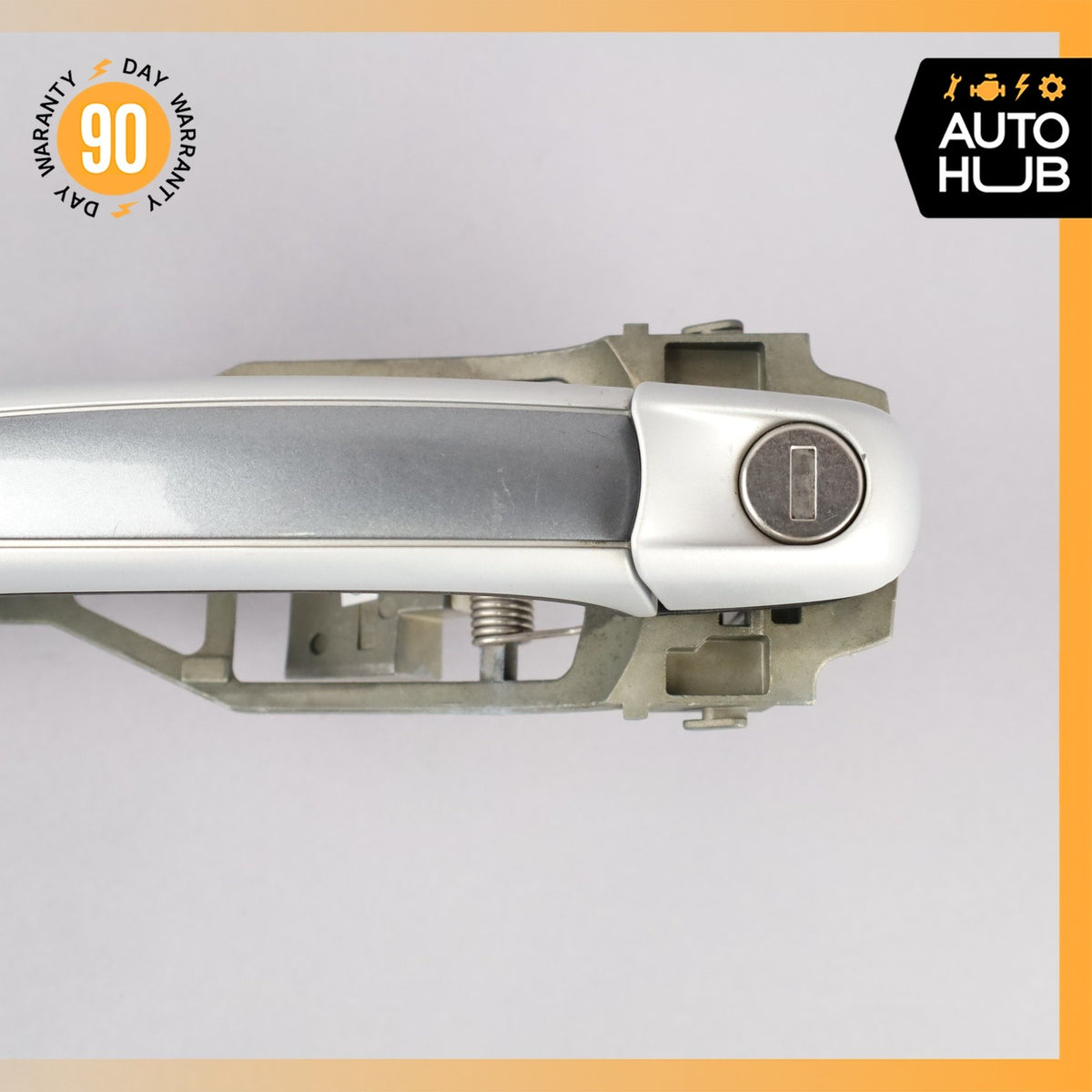 03-10 Porsche Cayenne 955 Front Left Driver Side Exterior Door Handle Gray OEM - photo 5