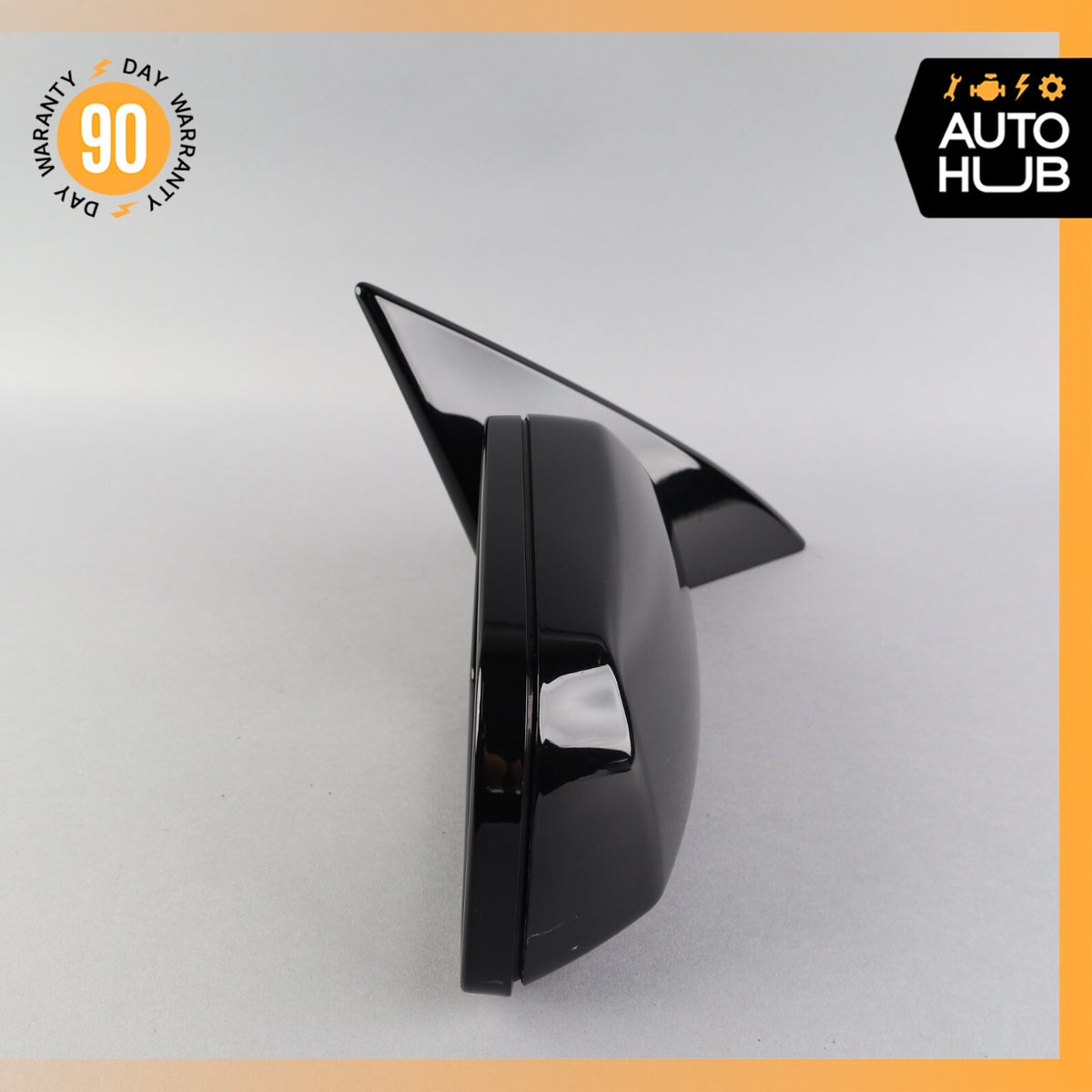 06-10 BMW E64 650i Right Passenger Side Rear View Door Mirror Jet Black OEM 71k - photo 14
