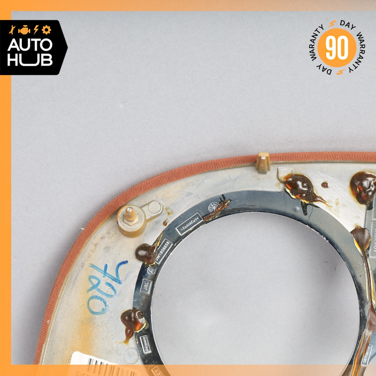 03-13 Bentley Continental GT GTC Dash Panel Speedometer Bezel Trim Wood OEM - photo 12
