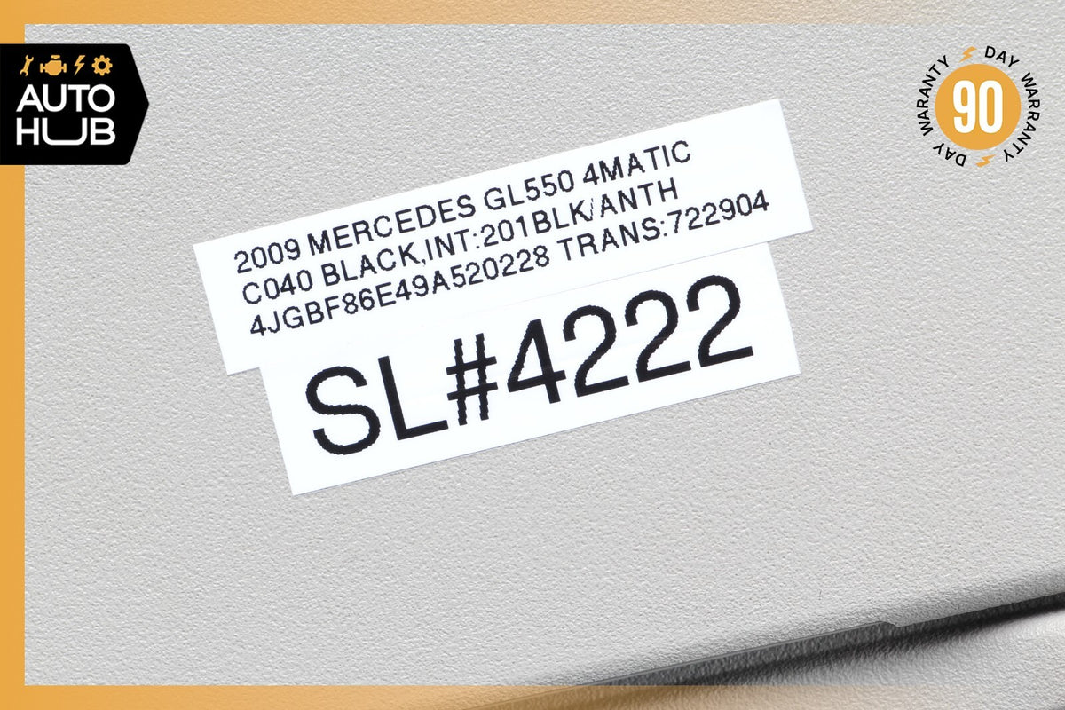 06-12 Mercedes X164 GL550 ML350 ML63 AMG Sun Visor Sunvisor Front Right Side OEM - photo 12
