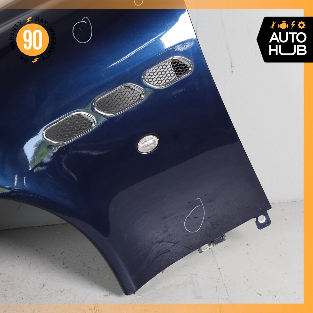 03-13 Maserati Quattroporte S M139 Left Driver Side Fender Assembly OEM 72k - photo 4