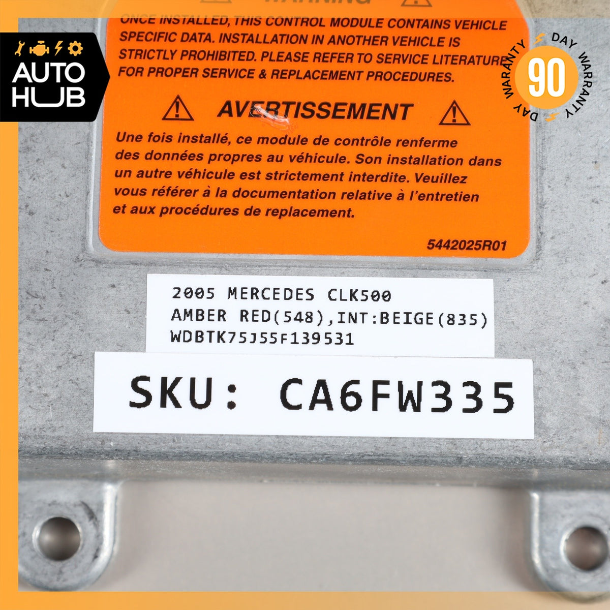 Mercedes W209 CLK500 CLS500 S550 GL450 Voice Communication Control Module OEM - photo 11