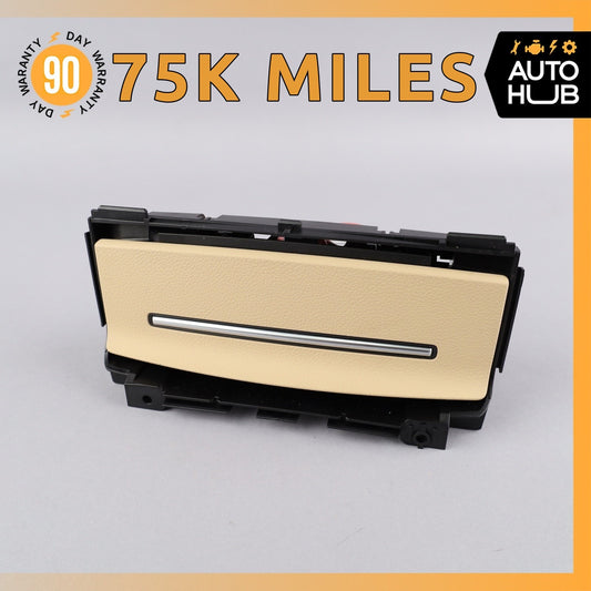 12-18 Audi C7 A6 S6 Rear Center Console Outlet Socket Storage Trim OEM 75k - photo 1