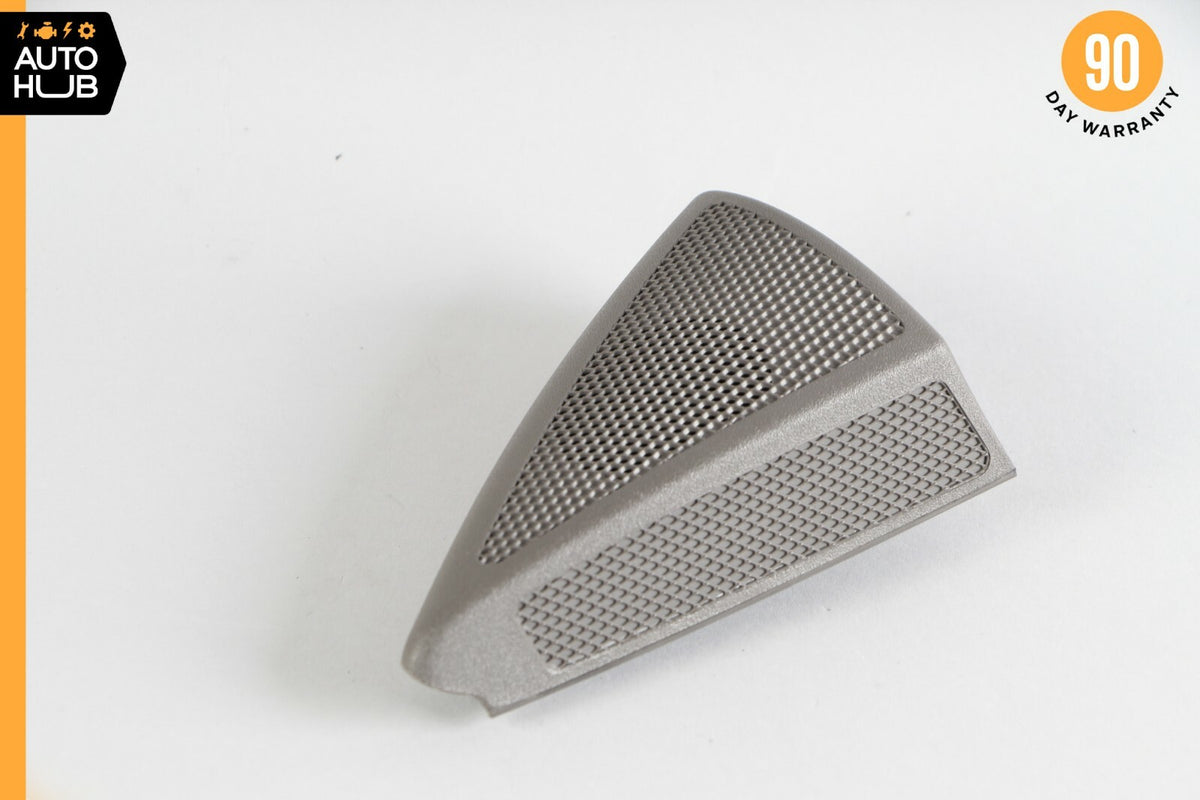 07-09 Mercedes W211 E350 E320 Tweeter Speaker Cover Left Driver Side Gray OEM - photo 4