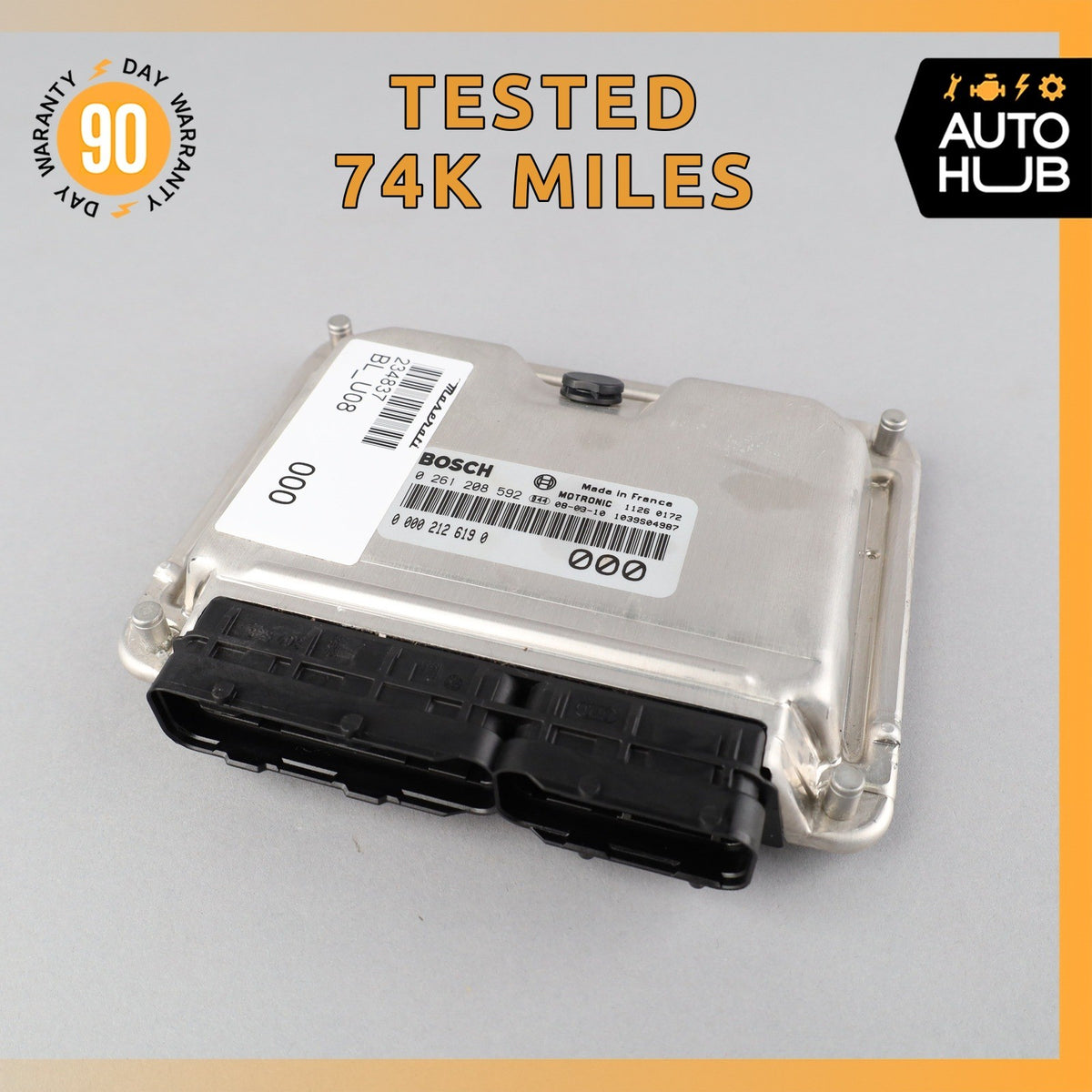 08-16 Maserati GranTursimo M145 4.2L Engine Control Module ECU OEM 74k - photo 1