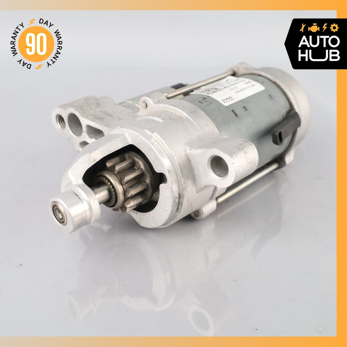 17-19 Audi 4M Q7 Engine Motor Starter 06L911024 OEM 87k - photo 2