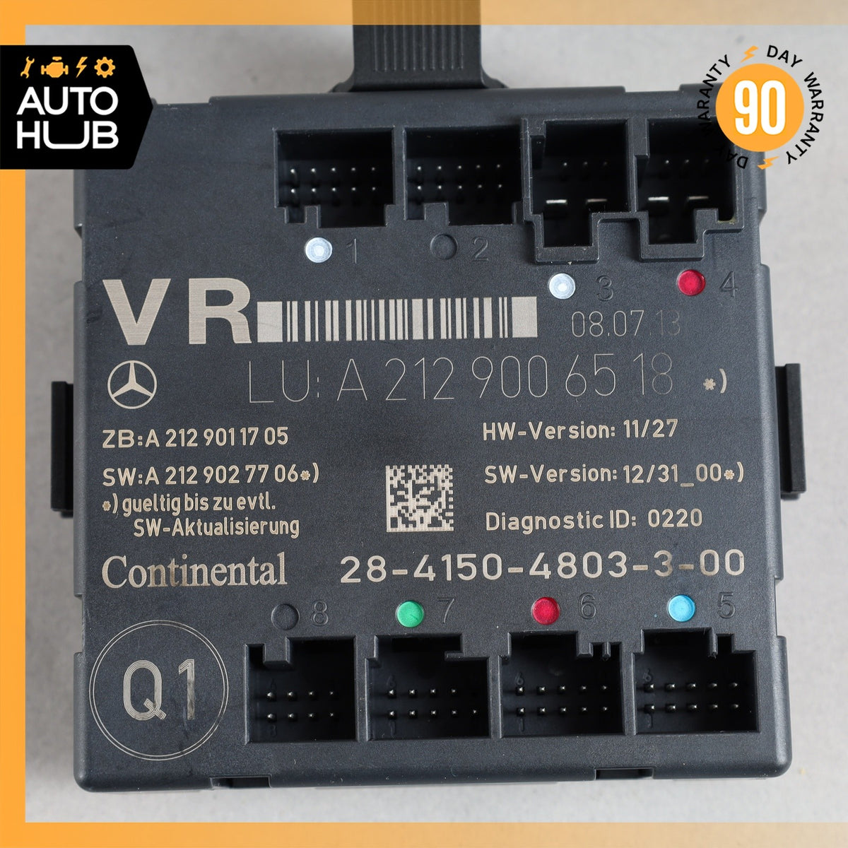 08-18 Mercedes W207 E350 SLK250 Front Right Side Door Control Module OEM - photo 7