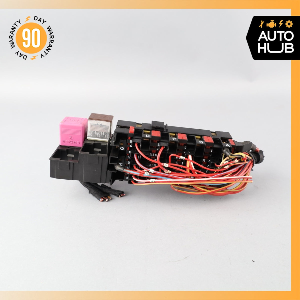92-99 Mercedes W140 CL600 S500 Rear SAM Fuse Box Relay Control OEM - photo 8