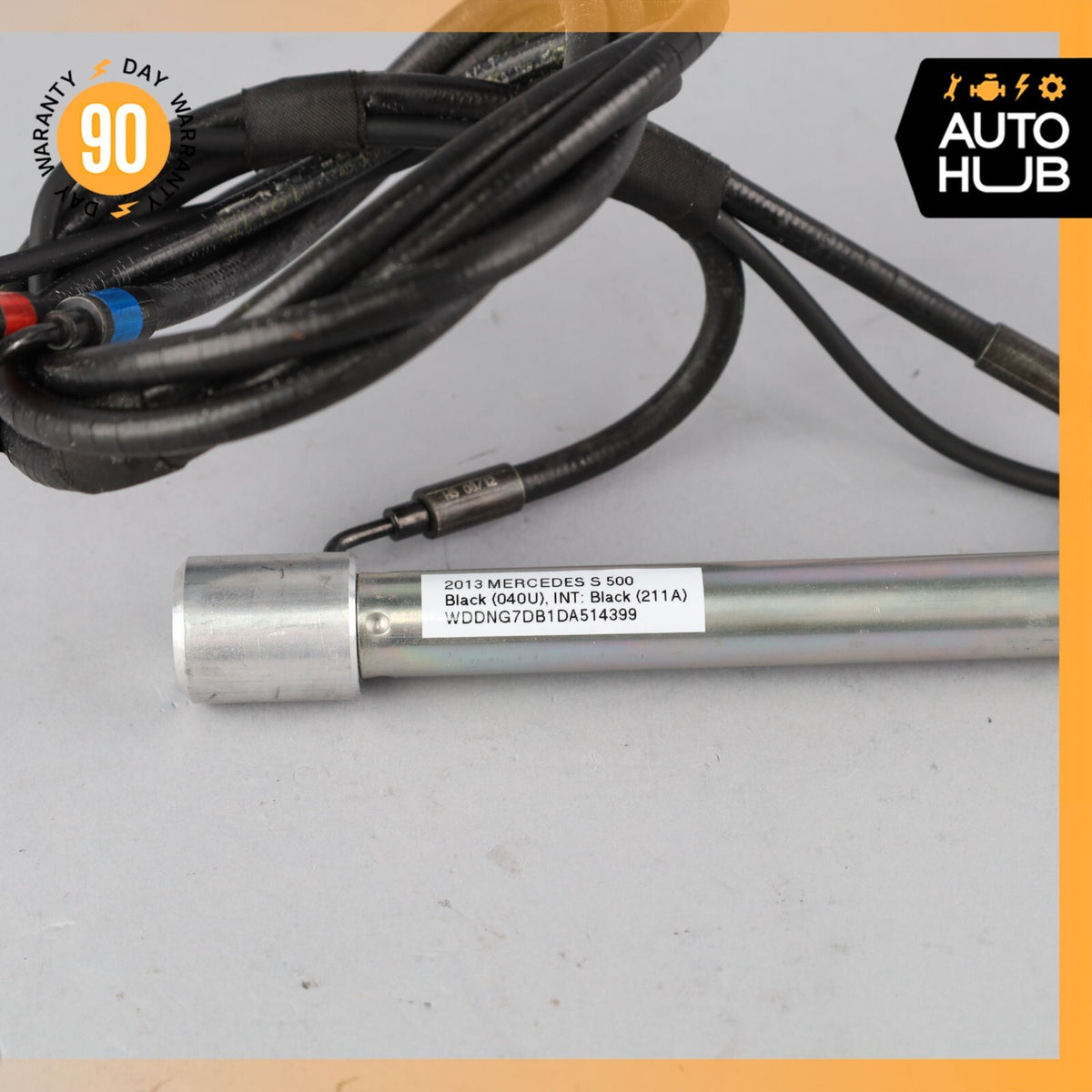 07-14 Mercedes W221 S550 CL550 Trunk Lid Pull Down Hydraulic Cylinder OEM 69k - photo 4