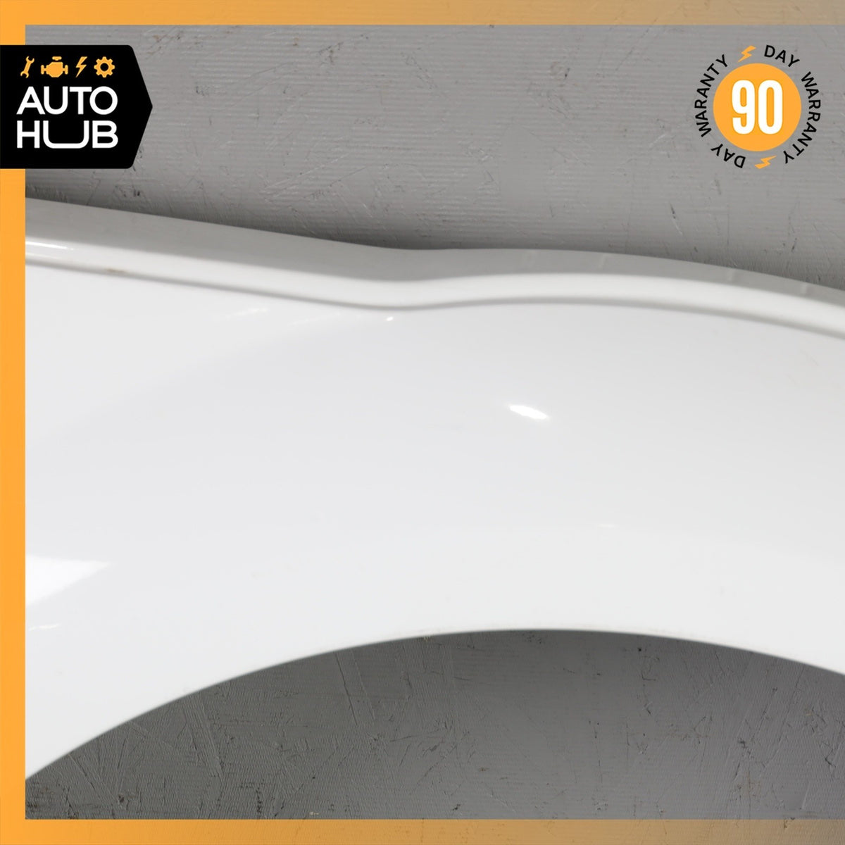 08-15 Audi 8J TT Right Passenger Side Fender Assembly White 8J0821104B OEM - photo 5