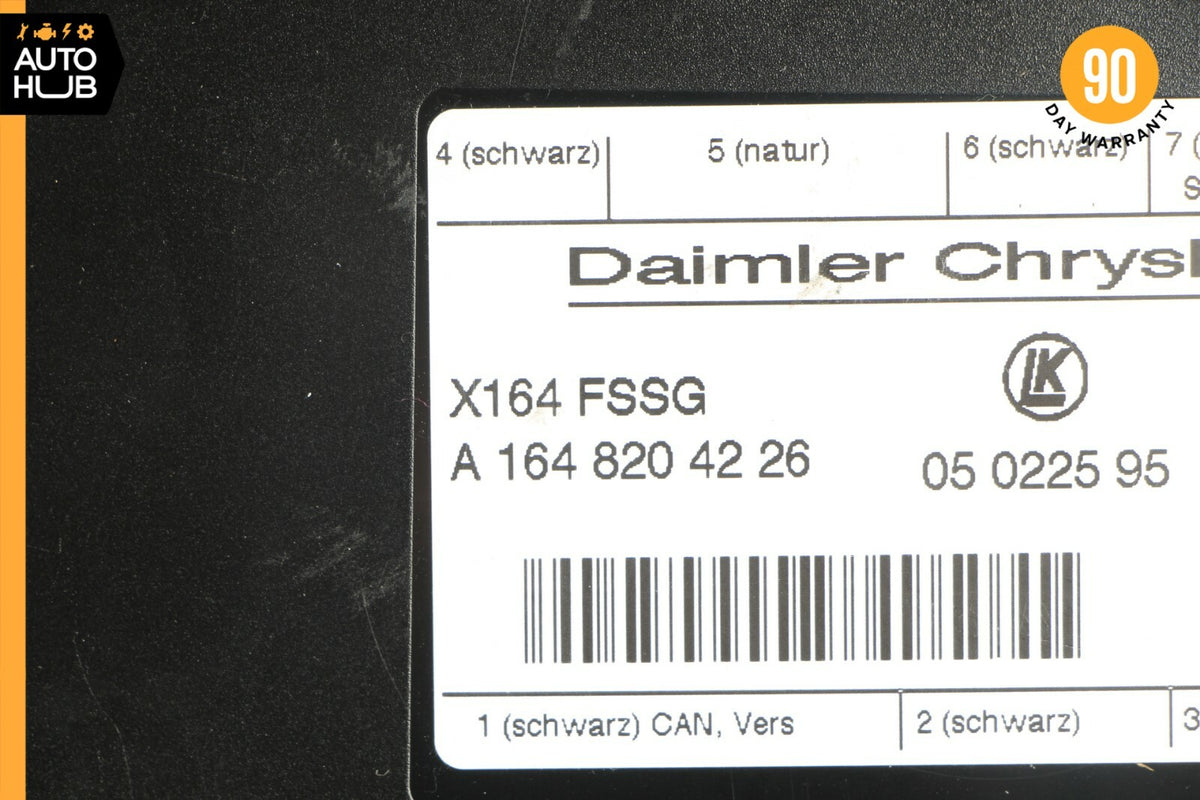 07-12 Mercedes X164 GL350 GL450 Third Seat Row Power Folding Control Module OEM - photo 7