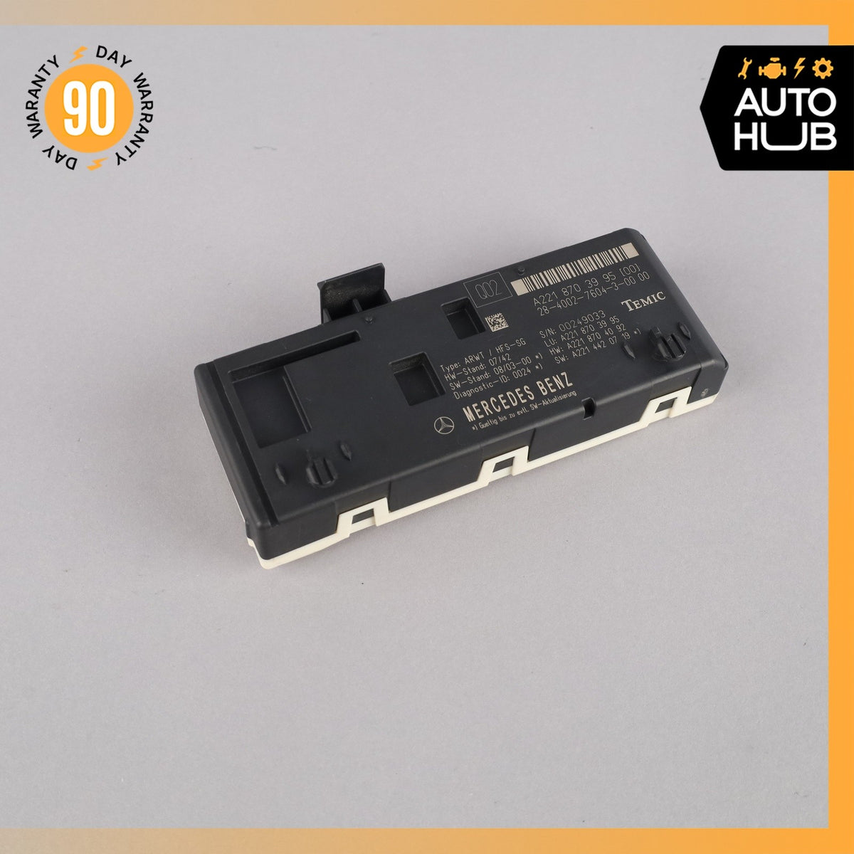 07-14 Mercedes W221 S400 CL550 S550 Trunk Release Remote Open Close Module OEM - photo 3