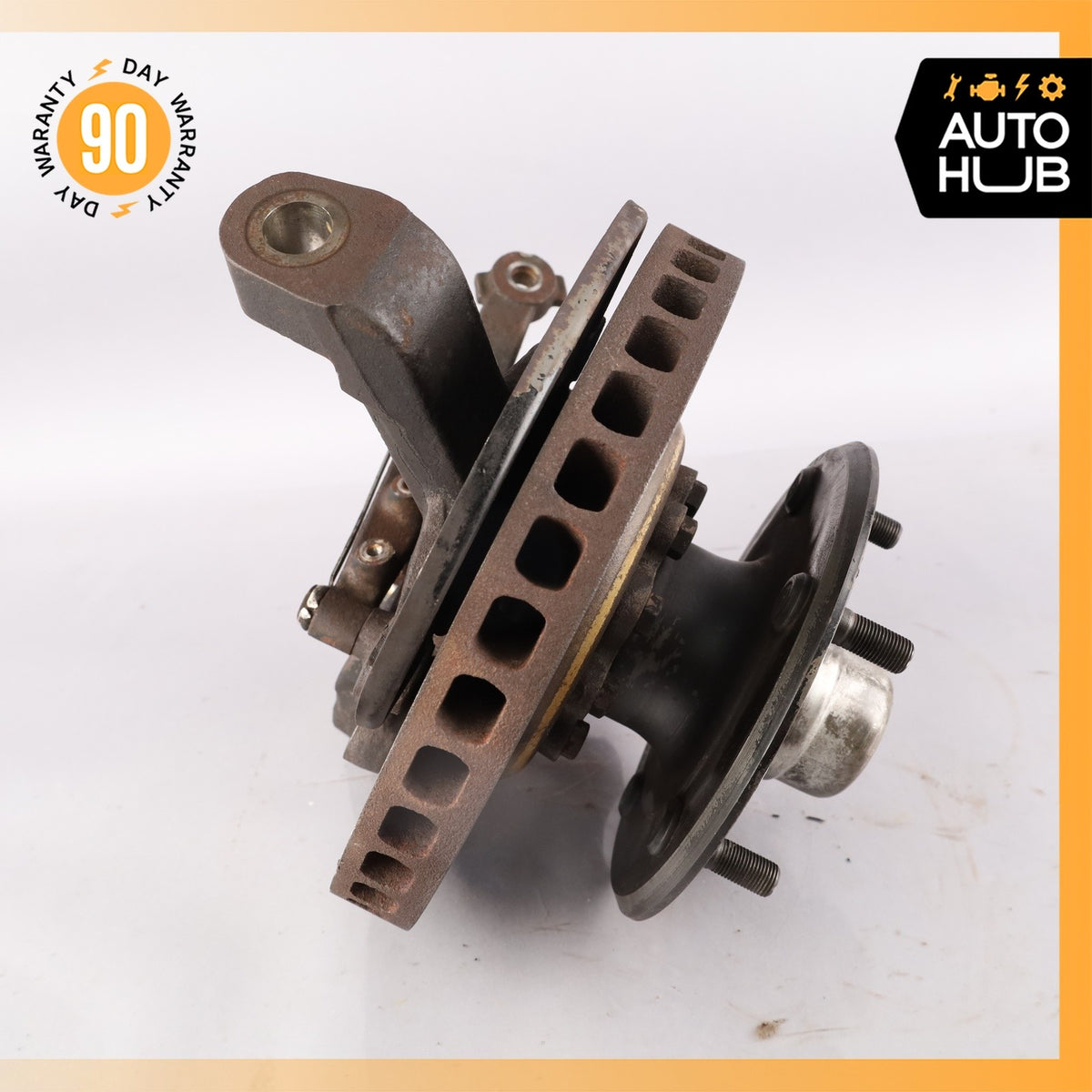 Rolls Royce Silver Spur Mulsanne Front Right Spindle Knuckle Hub w/ Disc OEM - photo 7