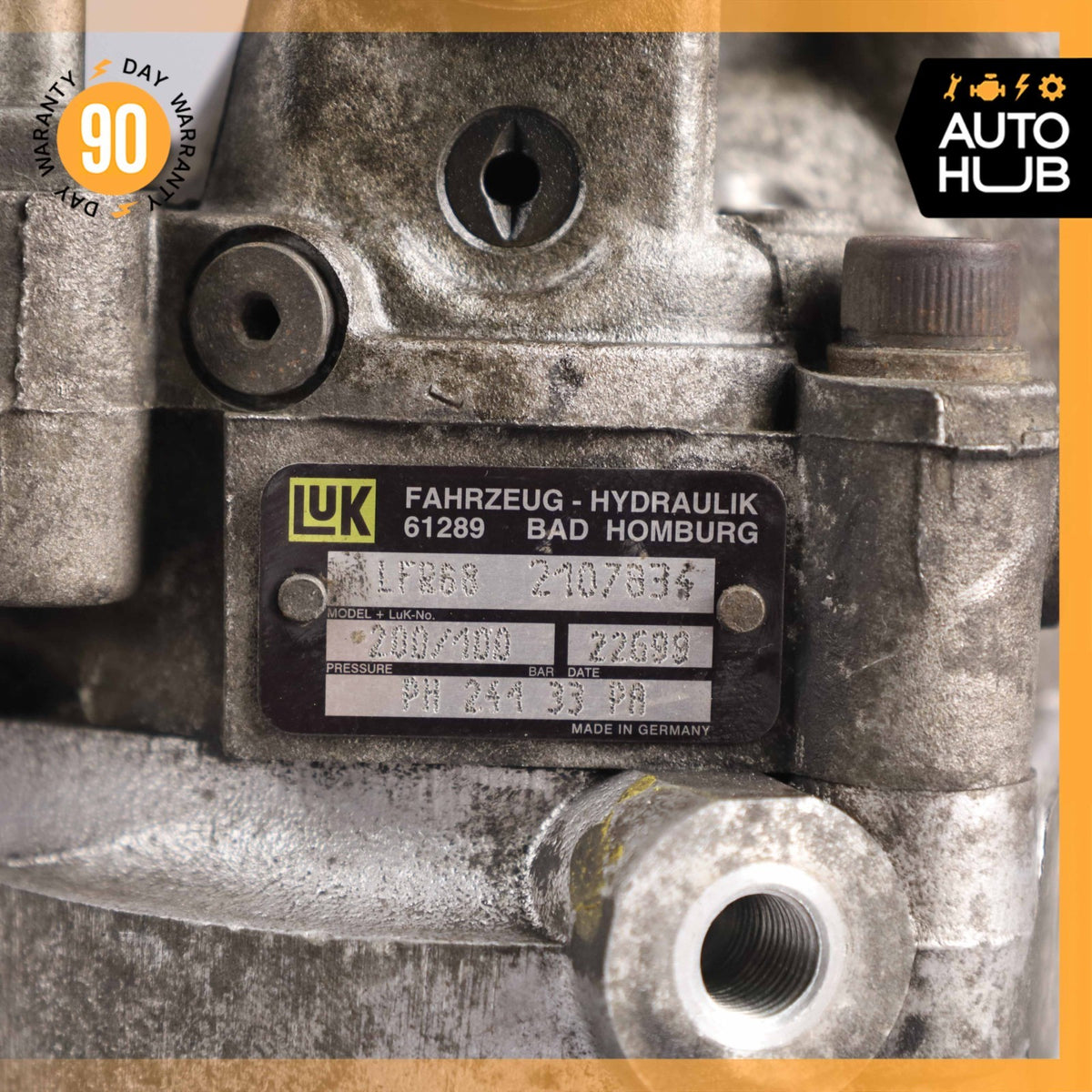 99-02 Rolls Royce Seraph / Arnage Hydraulic Tandem Power Steering Pump OEM - photo 9