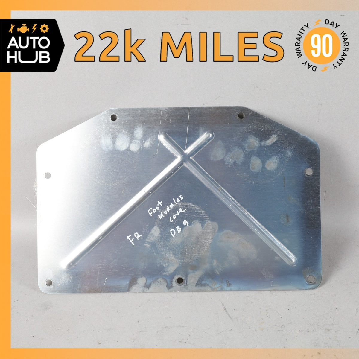 05-16 Aston Martin DB9 Front Right Floor Plate Shield Cover 4G43111B48AB OEM 22k - photo 1