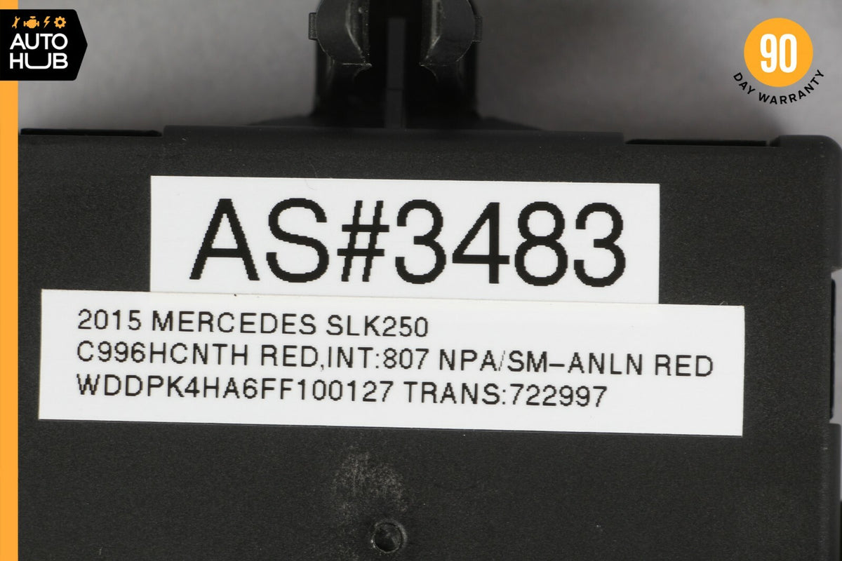 08-18 Mercedes R172 SLK250 C250 Front Right Side Door Control Module OEM - photo 12
