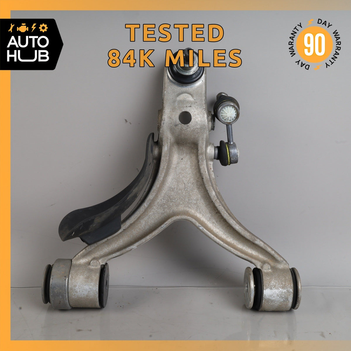 03-10 Maserati Quattroporte M139 Front Left Lower Control Arm 3206581 OEM 84k - photo 1