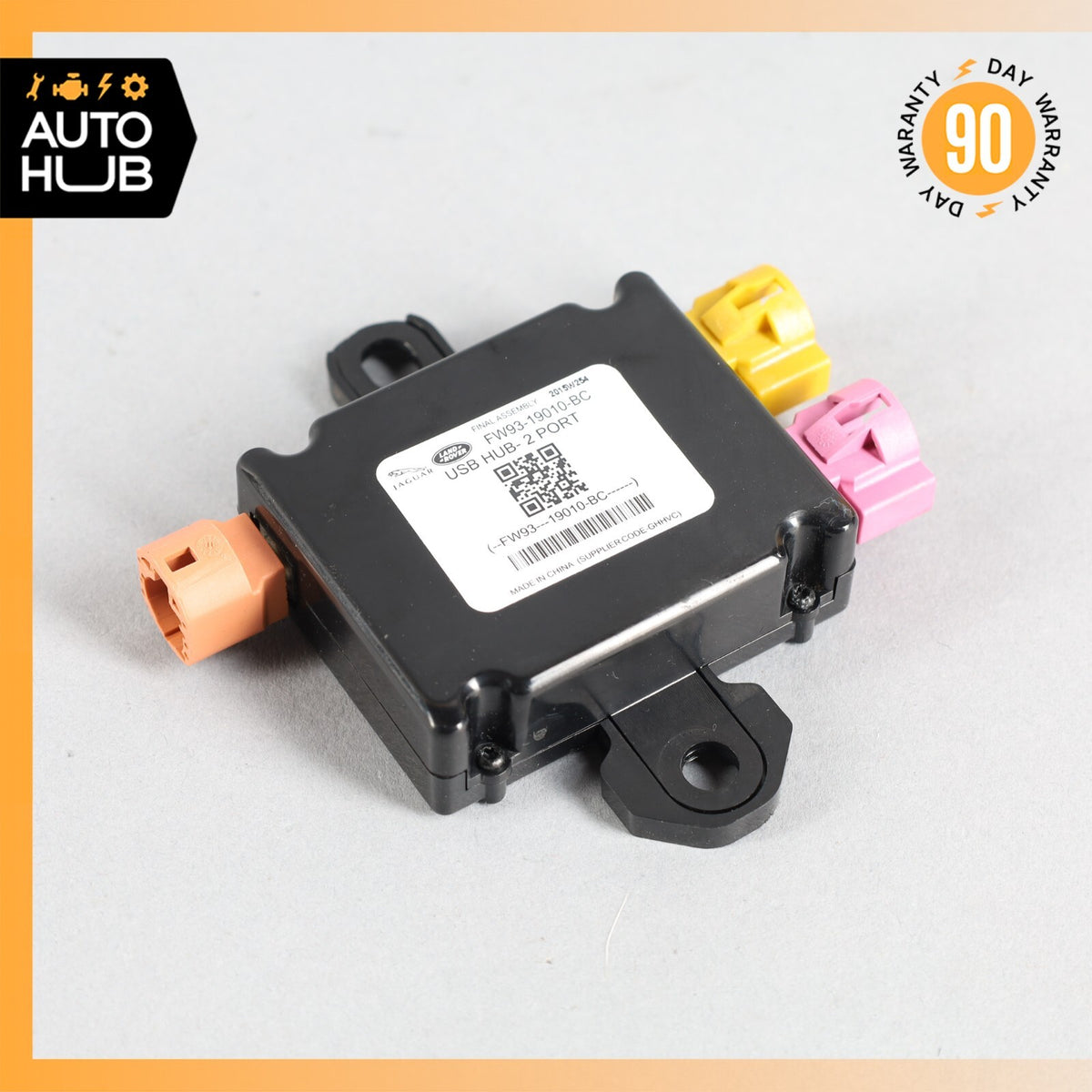 2016 Jaguar X351 XJ USB Hub Auxiliary Jack 2-Port Control Module OEM 37k - photo 1