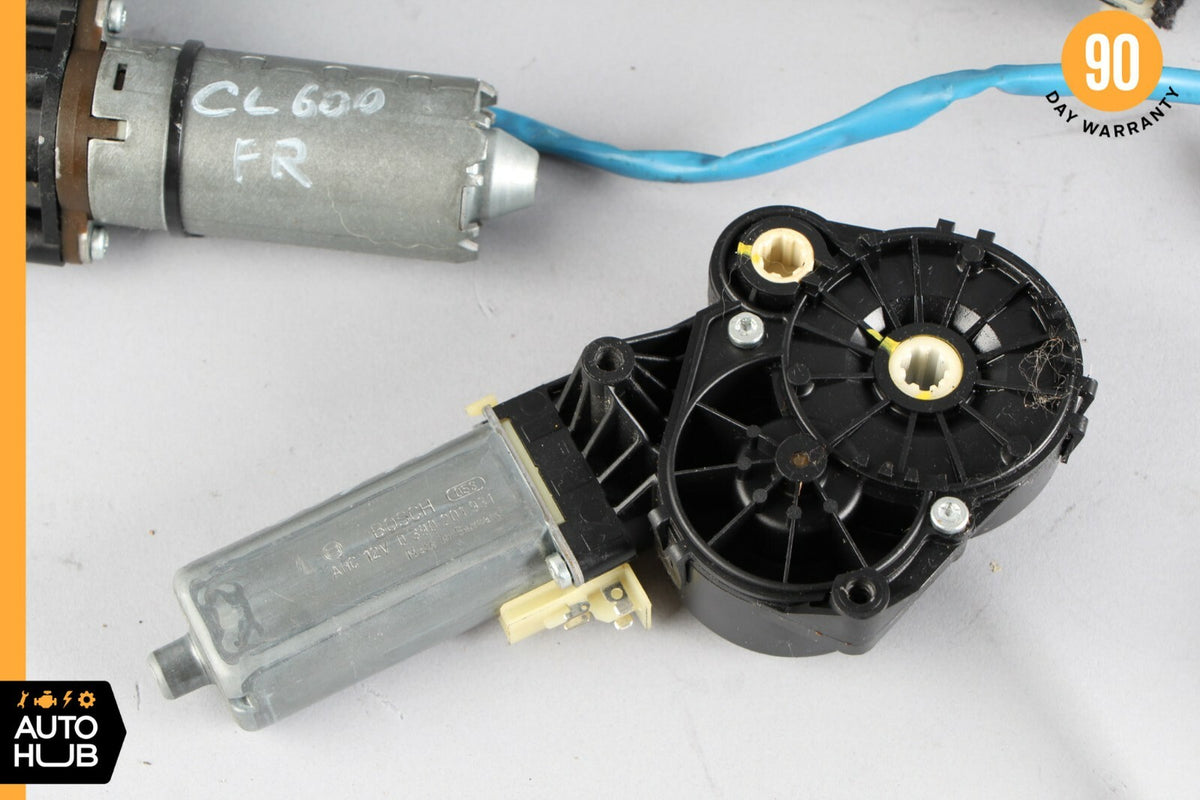 03-12 Mercedes R230 SL500 SL550 SL600 Front Right Seat Adjust Motor Set OEM - photo 4