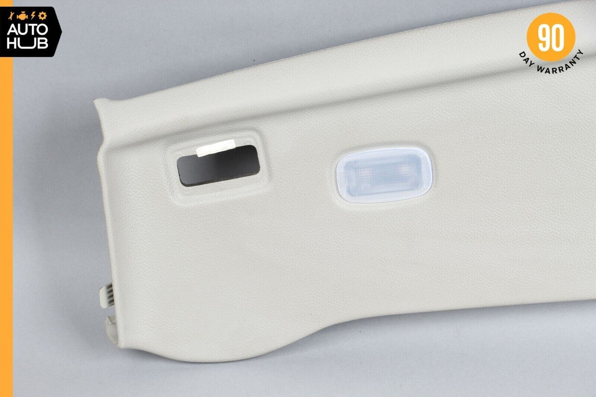 03-06 Mercedes R230 SL500 SL55 Front Window Top Upper Headliner Trim Panel 68k - photo 2