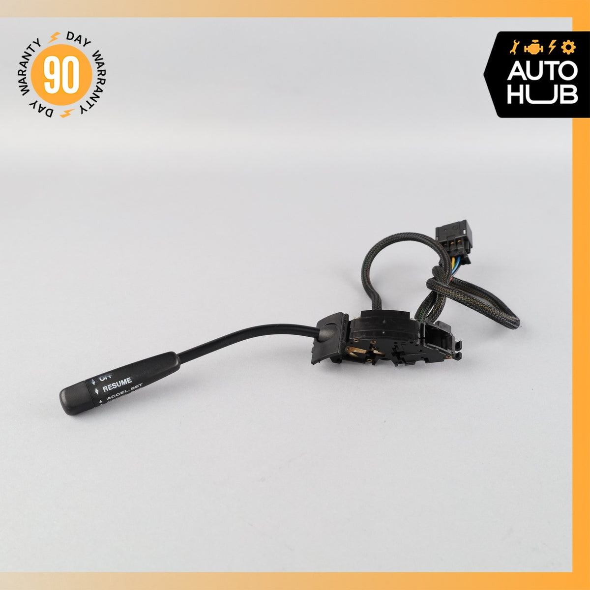 94-99 Mercedes W140 CL600 S500 Steering Column Cruise Control Switch Black OEM - photo 2