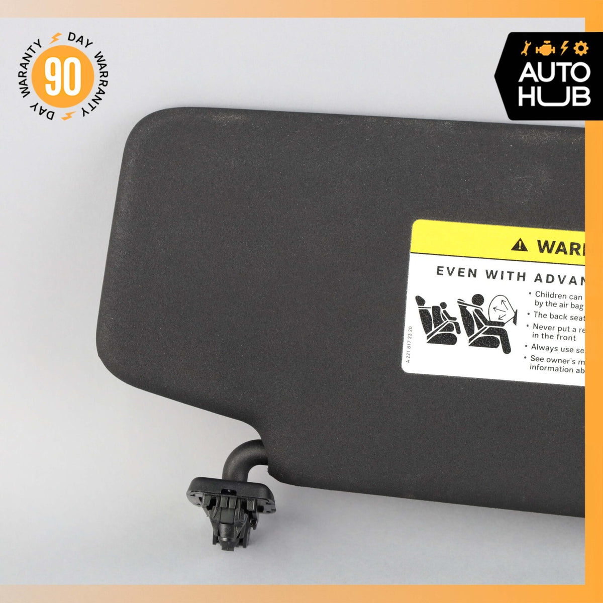 08-14 Mercedes W204 C250 C350 Left Side Sunvisor Sun Visor 2048104510 OEM - photo 3
