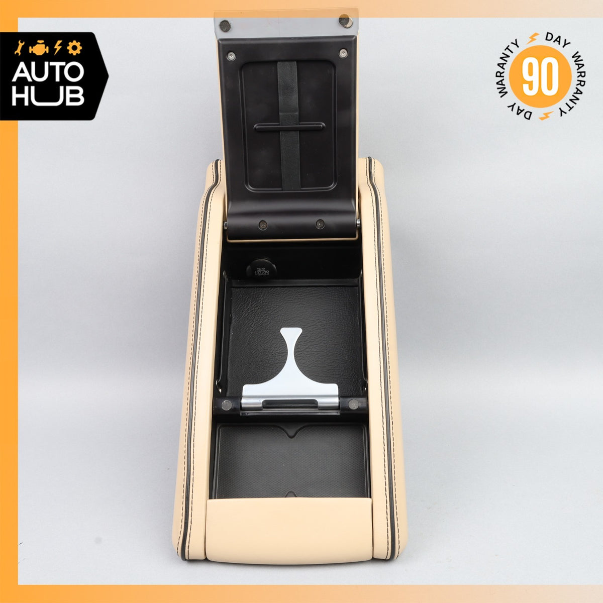 13-16 Aston Martin DB9 Center Console Arm Rest Armrest Storage CG43045C76AGW OEM - photo 7