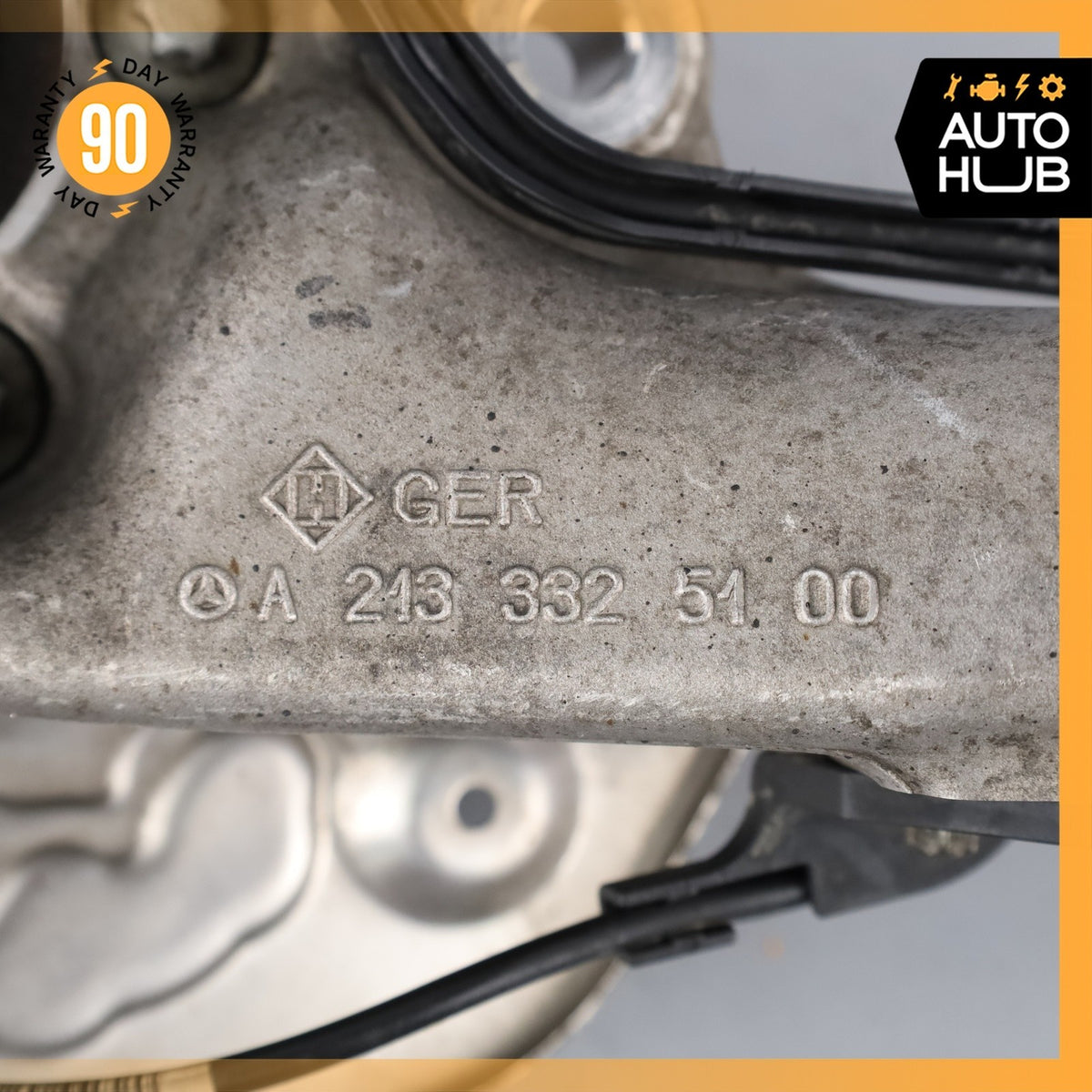 17-23 Mercedes W213 E300 E400 CLS450 Front Left Side Spindle Knuckle Hub OEM - photo 14