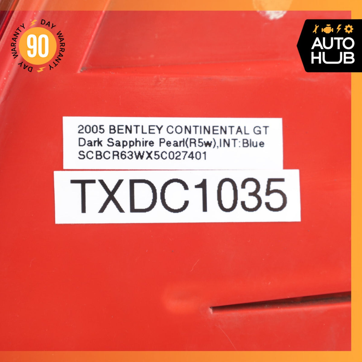 03-09 Bentley Continental GT Left Side Tail Light Lamp 3W8945095AB OEM 65k - photo 16