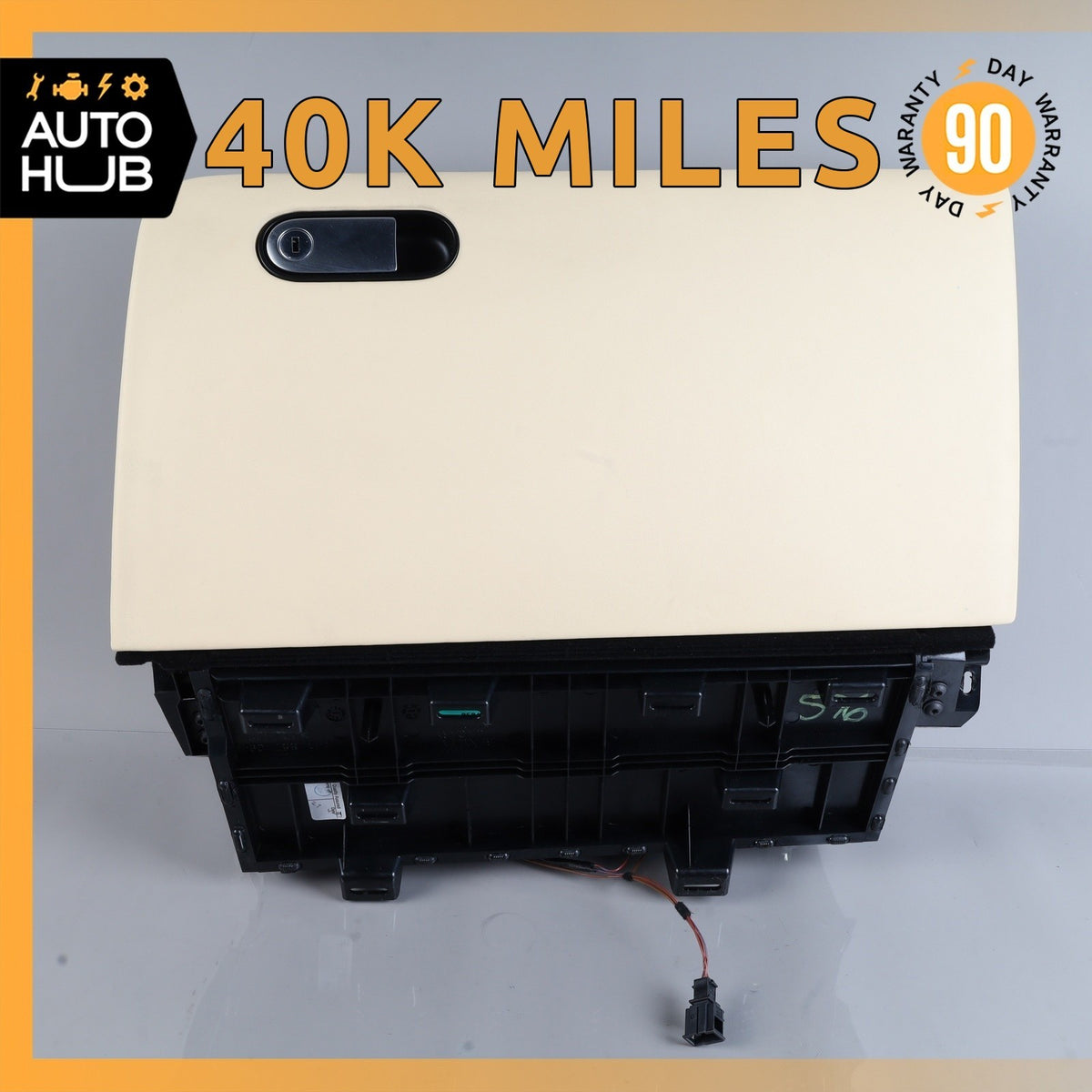 07-18 Bentley Continental GTC GT Dashboard Dash Glove Box Glovebox Beige OEM 40k - photo 1