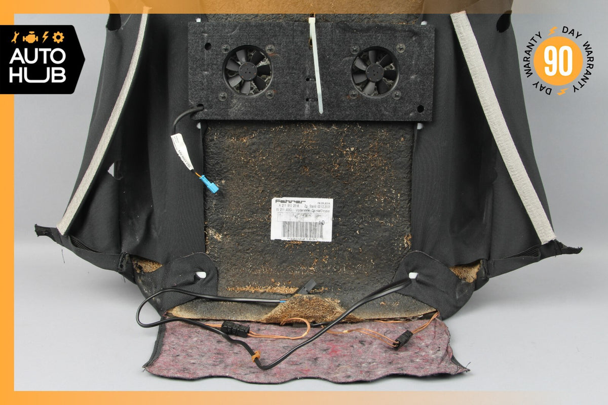03-06 Mercedes W211 E55 AMG Front Right or Left Side Top Seat Cushion Black OEM - photo 10
