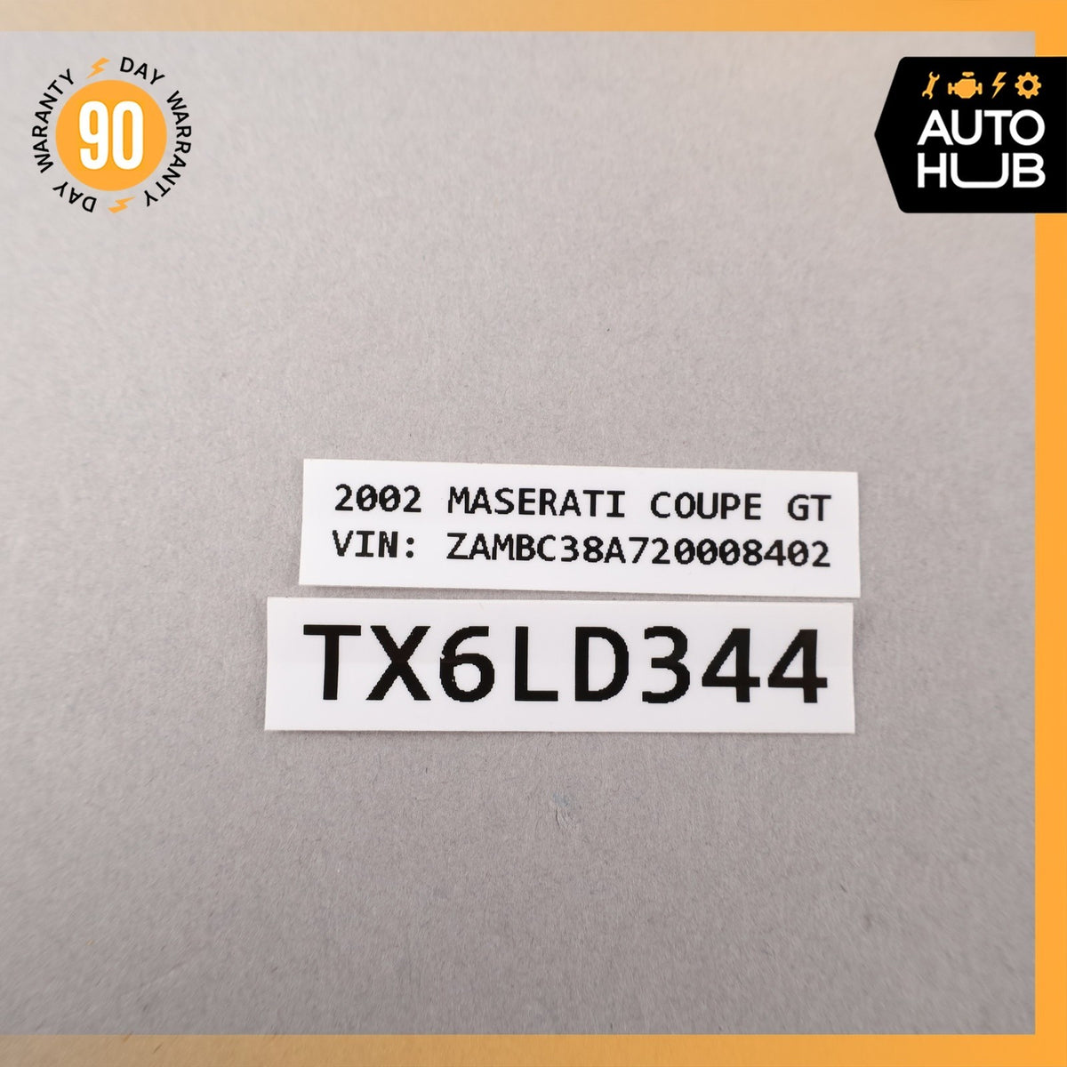 00-07 Maserati M138 4200 Coupe 3200 Center Dashboard Analog Gold Clock OEM 27k - photo 9