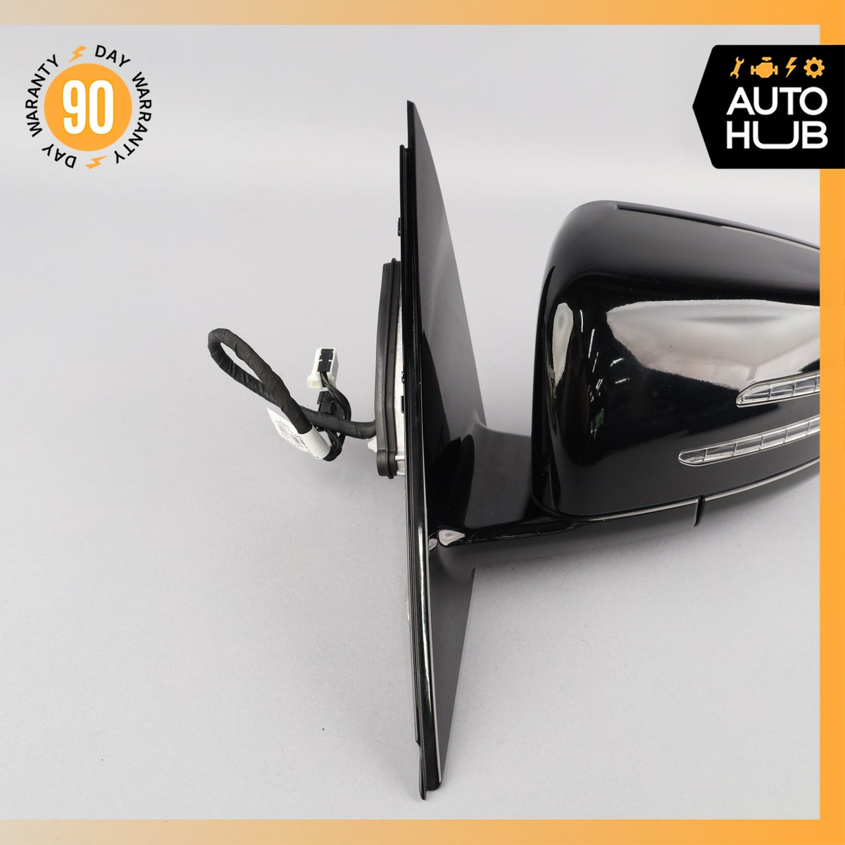 10-13 Mercedes W212 E350 E550 Left Driver Side Rear View Door Mirror OEM 70k - photo 11