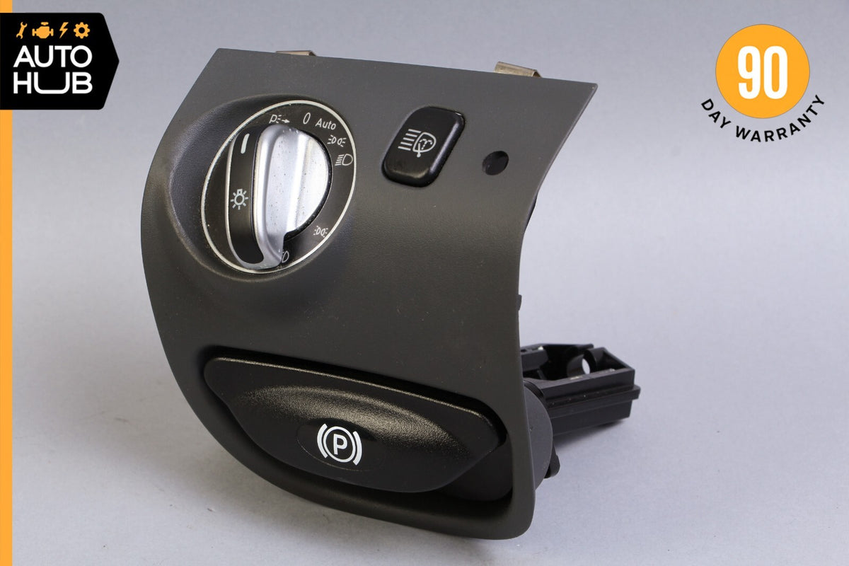03-12 Mercedes R230 SL500 SL550 SL55 AMG Headlight Control Switch Charcoal OEM - photo 1
