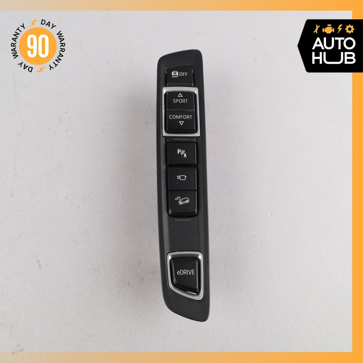 BMW F15 X5 Center Console Traction Control Switch OEM 69k - photo 7
